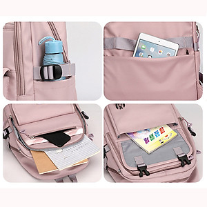 Balo học sinh trung học cho bé gái phong cách Hàn Quốc dày dặn chống tấm nước – HS1026