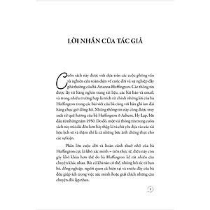 Sách Arianna Huffington - Bà Hoàng Truyền Thông Và Chuyên Gia Chăm Sóc Sức Khỏe