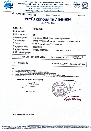 Nước giặt xả hữu cơ enzyme sinh học từ vỏ dứa Fuwa3e 500ml/ 100ml