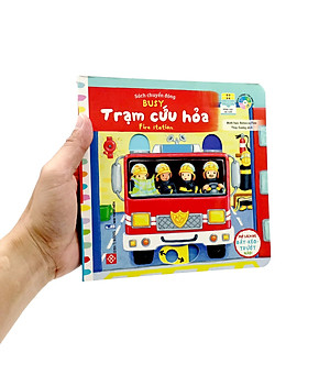 Sách Tương Tác - Sách Chuyển Động - Busy - Fire Station - Trạm Cứu Hỏa