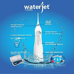 Máy tăm nước cá nhân không dây Waterjet Flosser Cordless Advanced