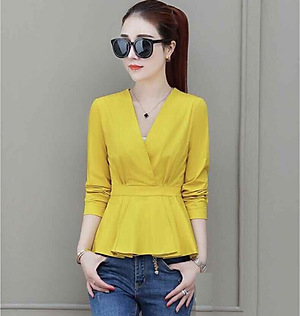 áo kiểu peplum nhấn eo sang trọng