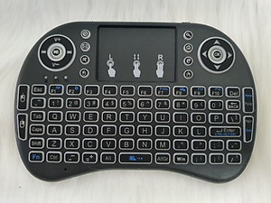 Bàn phím Wireless mini UKB500- Bàn phím không dây mini keyboard kiêm chuột cảm ứng đa năng wireless - Hàng chính hãng