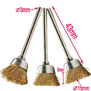 Bộ 9 chổi bánh cước công nghiệp mini