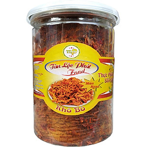 Khô Bò Miếng Mềm Cay Chất Lượng Hiệu TLP - Hũ 150G