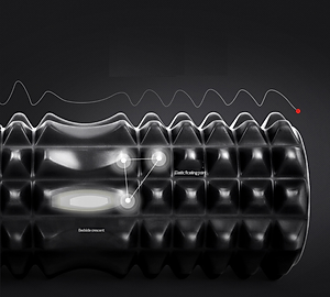 Con lăn Yoga Massage Foarm Roller, ống trụ lăn xốp thể thao giãn cơ có gai roam rollet cao cấp, ống lăn giãn cơ - Chính hãng DoDoDios