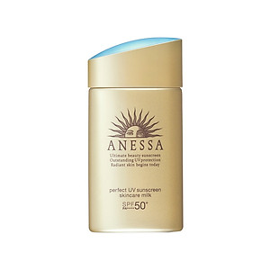 Kem chống nắng dạng sữa dưỡng da kiềm dầu bảo vệ hoàn hảo Anessa Perfect UV Sunscreen Skincare Milk SPF 50+ PA++++ 60ml
