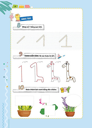 Sách POMath - Toán Tư Duy Cho Trẻ Em 4-6 Tuổi (Tập 1)