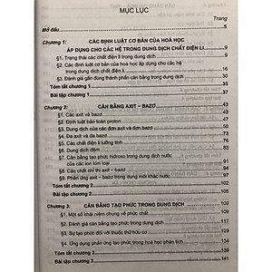 Sách - Combo Hoá học phân tích 1( Lý thuyết + Bài tập): Cân bằng ion trong dung dịch