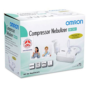 Máy xông mũi họng nén khí OMRON NE-C801 (NHẬT BẢN) (BẢO HÀNH 2 NĂM)