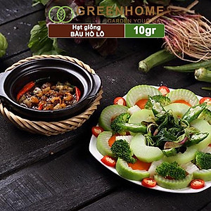 Hạt Giống Bầu Hồ Lô Greenhome, Gói 1g, Dễ Trồng Quanh Năm, Nảy Mầm Cao, Thu Hoạch Nhanh, Năng Suất Cao T11