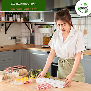 Máy Hút Chân Không Thực Phẩm Gia Đình VC01 - Hàng chính hãng Thailand - Màu ngẫu nhiên