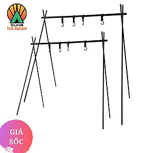 Giá Treo Đồ Tiện Lợi Thiết Kế 4 Móc dùng Cho Du Lịch Dã Ngoại Cắm Trại NatureHike NH19BJ082