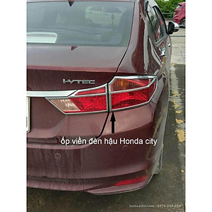 Ốp viền đèn pha hậu Dành Cho Honda City 2017-2020