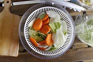 Rổ quay rau 360º Yamaken Kogyo Smart Bowl (2.7L/ 4.45L/ 6.6L) - Hàng nội địa Nhật Bản, nhập khẩu chính hãng (#Made in Japan) |#H-580|#H-614|#H-581|