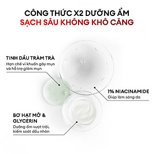 Sữa rửa mặt dưỡng ẩm Facial Cleanser Men Stay Simplicity