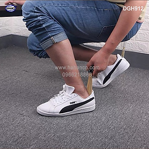 Đón giày bằng sừng tay cầm đốt trúc VIP (Dài 20cm) DGH912 - Chuyên dụng cho giày cao cấp - Cho giày Nam & Nữ - Product of HAHANCO