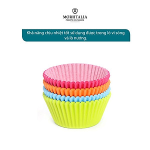 Giấy nướng bánh cupcake La Fonte set 100 khuôn YY20410