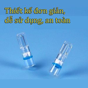 Hộp 100,200 đầu lọc thuốc cao cấp nhựa dẻo bảo vệ sức khỏe, màu giao ngẫu nhiên ( mua từ 3 hộp tặng kèm 1 hộp nhựa đựng đầu tẩu)