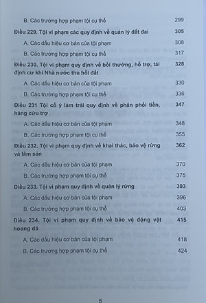 Bình luận Bộ luật Hình sự năm 2015 (Phần hai-Các tội phạm), Chương XVIII, Mục 3: xâm pham trật tự quản lý kinh tế