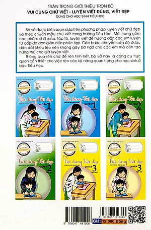 Sách Luyện Viết Đúng, Viết Đẹp 1 - Tập 1