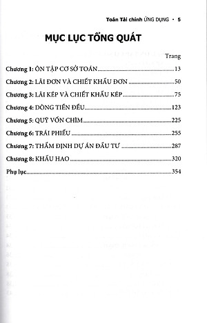 Toán Tài Chính Ứng Dụng - KT