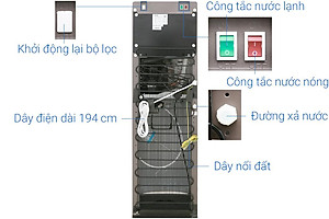 Cây nước nóng lạnh Toshiba RWF-W1830UVBV(T) - Hàng chính hãng