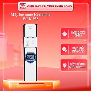 MÁY LỌC NƯỚC RO NÓNG LẠNH KORIHOME WPK-938 - Hàng chính hãng