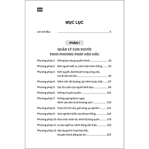 Sách Hậu Hắc Học - Thuật Quản Người (Bìa Mềm) - Tái Bản