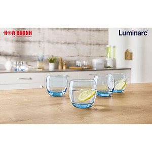 Ly Uống Nước Thủy Tinh Luminarc Salto Blue 320ML - J1584 -Bộ 6 ly