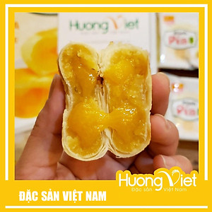 Đặc Sản Sóc Trăng - Bánh Pía Kim Sa Tân Huê Viên Đậu Xanh Tan Chảy 480G, Bánh Pía Sóc Trăng Tan Chảy, Vị Bán Chạy