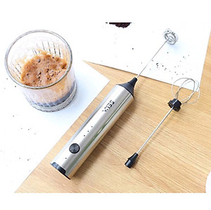 Máy Đánh Trứng Seka MD2210 Que Tạo Bọt Cafe Mini Cầm Tay Không Dây 3 Cấp Độ - Hàng Chính Hãng
