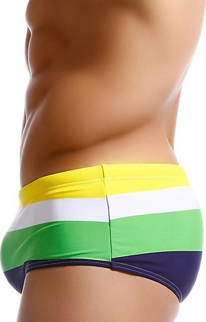 Quần bơi nam đẹp phối nhiều màu sắc, trẻ trung và độc đáo