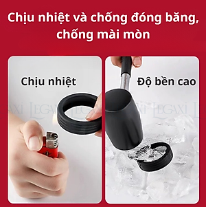 Bộ 8 Bọc Cao Su Bánh Xe Vali Silicone Bảo Vệ Giảm Tiếng Ồn, Chống Mài Mòn Cho Vali Hành Lý Phụ Kiện