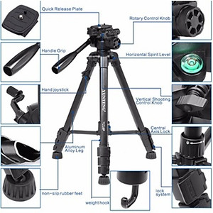 Tripod/ Chân Máy Ảnh Yunteng VCT- 668 