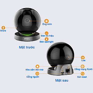 Camera Rex 2D Imou IPC-GK2DP-3C0W 3MP 2K Wifi Đàm Thoại 2 Chiều Hồng Ngoại 10m - HÀNG CHÍNH HÃNG