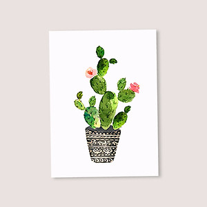 Giấy vẽ màu nước a5 vẽ màu rực rỡ - dòng giấy vân phớt nhẹ nhập từ Ý, chất giấy sang định lượng 300gsm, Green Art (15 tờ/túi)