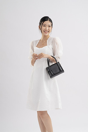 Túi Yuumy ( Thời trang nữ nắp gập cách điệu - Túi đeo chéo da Seasand YN227 )