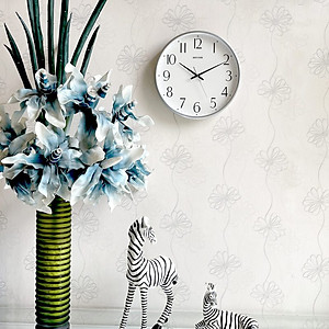 Đồng hồ treo tường Rhythm Japan CMG817NR19 Kt 32.0 x 4.8cm, 760g Vỏ nhựa