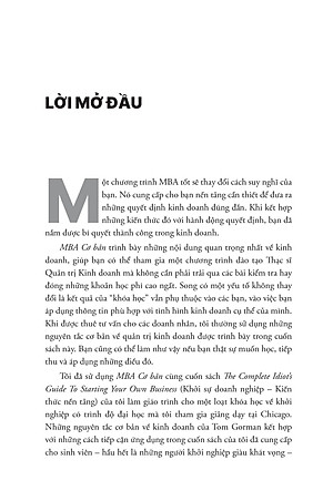 MBA Cơ Bản - Khóa Học Quản Trị Kinh Doanh Cấp Tốc Cho Người Bận Rộn