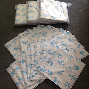 Giấy lót phân su cho bé - Set 3 gói 