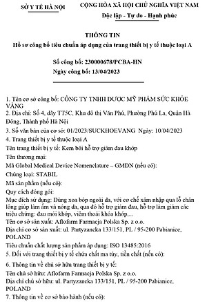 Bộ sản phẩm xương khớp nhập khẩu chính hãng trong uống ngoài bôi gồm: Viên uống GO Glucosamine 1-A-Day 1500mg (60 viên) và Kem bôi khớp Stabil (75 gam)