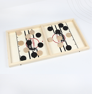 Đồ Chơi Cờ Búng Bàn Gỗ 54.7x24.5cm, rèn luyện khả năng tập trung cho bé - Chính hãng