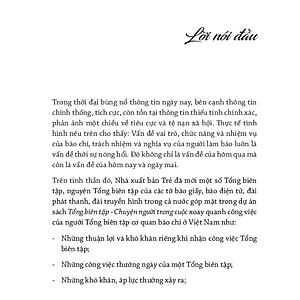 Sách Tổng Biên Tập Chuyện Người Trong Cuộc