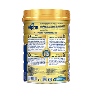 COMBO 2 HỘP SỮA BỘT DIELAC ALPHA GOLD IQ 3 900G (CHO TRẺ TỪ 1 - 2 TUỔI)