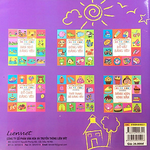 Sách Bé Tô Màu - Thời Trang Bé Đáng Yêu (Tái Bản 2018)