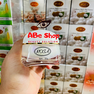 Kem ROSA Collagen Huyết Yến - COLLAGEN BIRD'S NEST BEAUTY CREAM 20g - Làm Trắng - Giảm Thâm Nám - Chống Lão Hoá