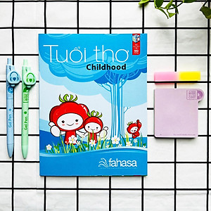 Combo 5 Tập Học Sinh 4 Ô Ly 100 Trang ĐL 80g/m2 - FAHASA (Mẫu Màu Giao Ngẫu Nhiên)