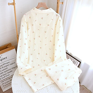 Bộ Đồ Bầu Và Cho Con Bú, Pijama Sau Sinh Azuno AZ2309 Chất Đũi Mềm Mại, Có Khe Mở Ngực Hàng Cao Cấp Cho Mẹ