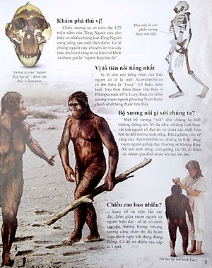 Sách Bách Khoa Tri Thức Về Khám Phá Thế Giới Cho Trẻ Em - Early people - Người Cổ Đại